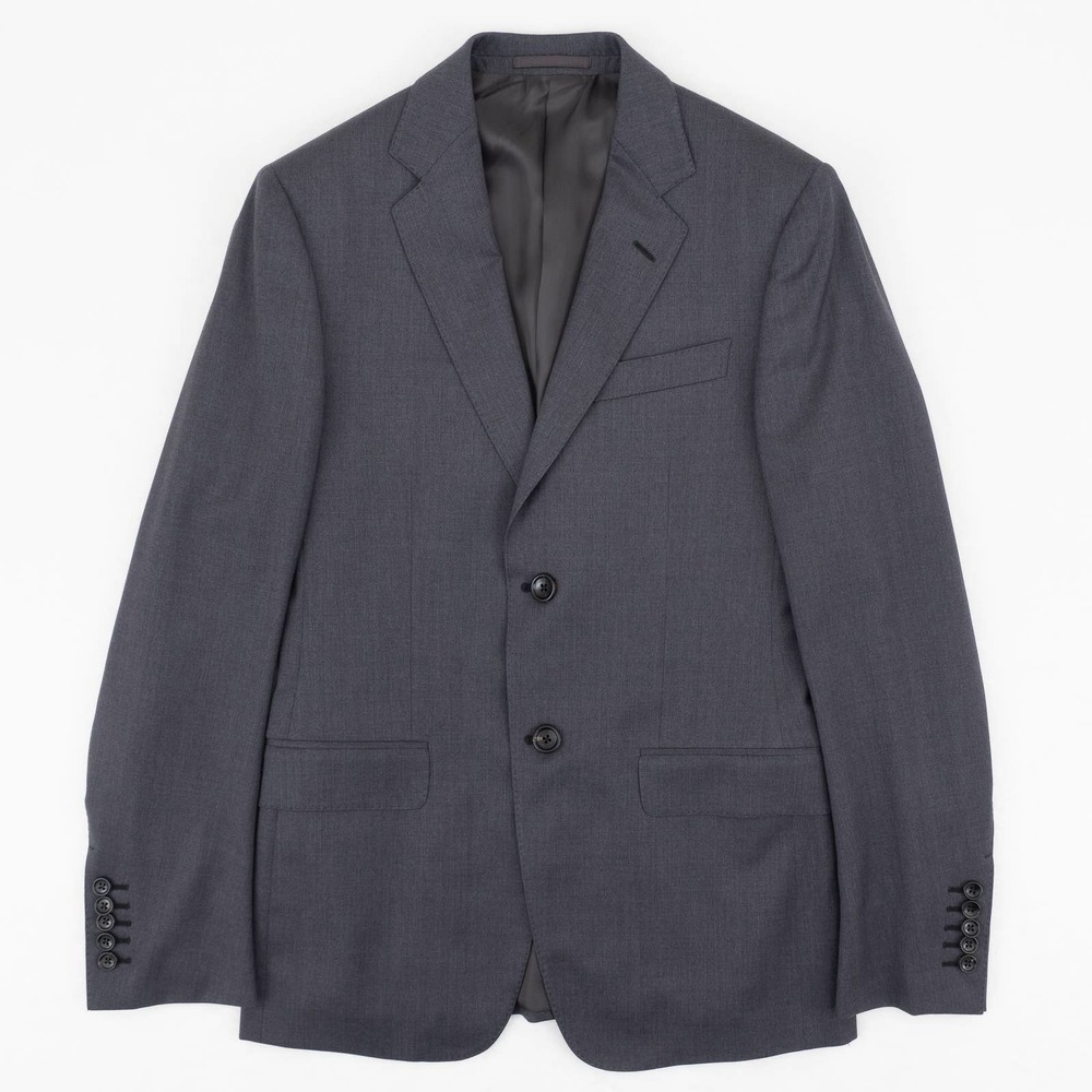 NWOT GUCCI Slim Fit Wool Suit Men's 46 Gray